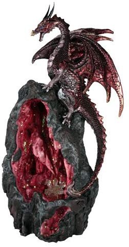 Dragon Backflow Incense Tower Collectible Figurine