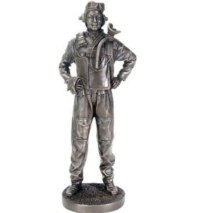 YTC Summit International, Inc. World War Two Airman Pilot Statue Figurine WWII Military Aircraft Decoration New