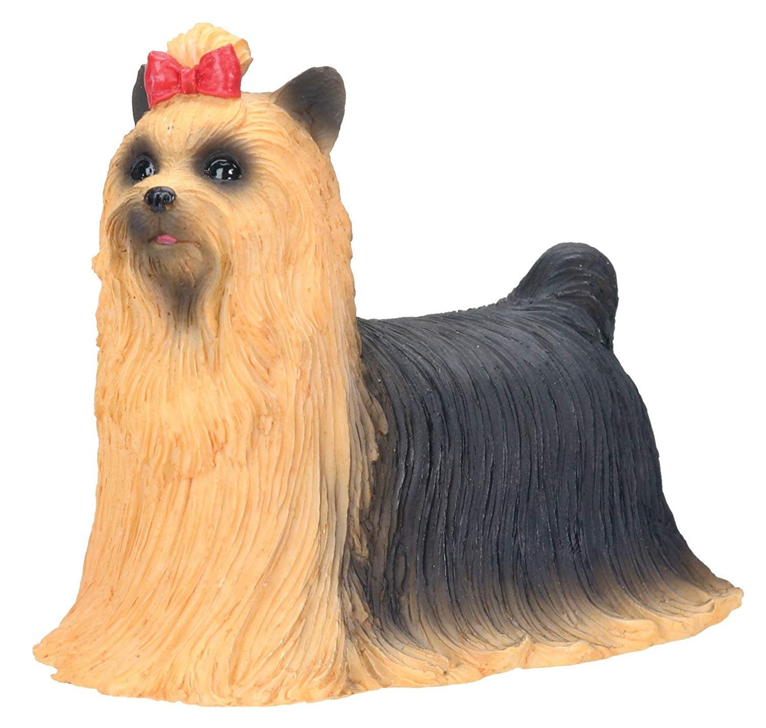 YTC Yorkshire Terrier Figurine, Hand Painted Cold Cast Resin