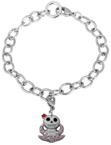 SUMMIT COLLECTION Furrybones Bracelet with Octopus Octopee Skeleton Boy Key Chain Charm