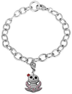 SUMMIT COLLECTION Furrybones Bracelet with Octopus Octopee Skeleton Boy Key Chain Charm
