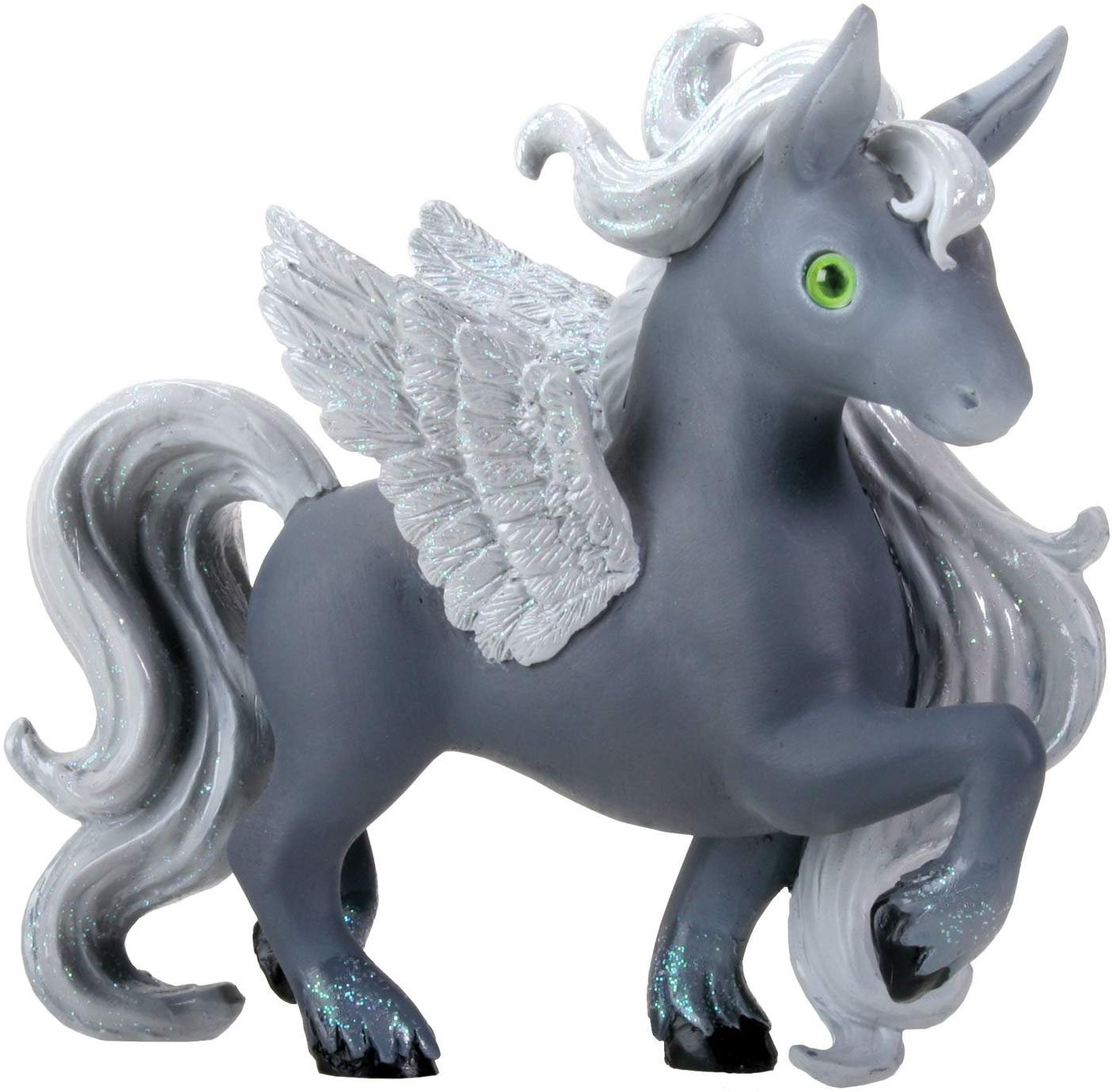 Milky Way The Black Pegasus with Lime Green Eyes Collectible