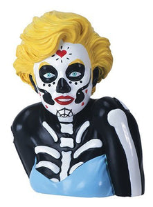 YTC Day of The Dead Marilyn Monroe Themed Bust Decorative Statue