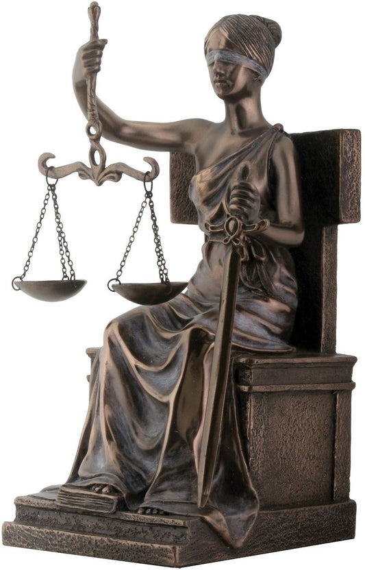 Summit Seated Justice Figurine