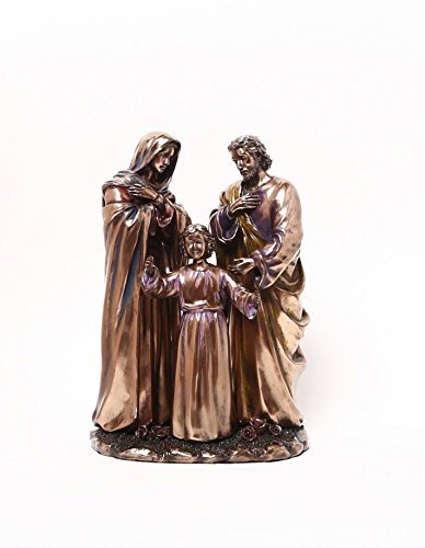 PTC 9 Inch The Holy Family Orthodox Religious Resin Statue Figurine