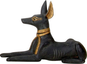 Ancient Egypt Anubis God of the Dead Jackal Dog Magnet (Set of 3)