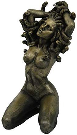 Pacific Giftware Medusa Gorgon with Snake Hair Classic Statue Figurine Home Decor