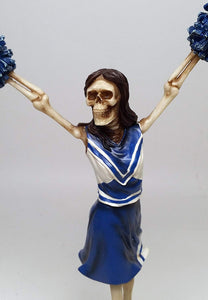 Still Cheering Skeleton Figurine
