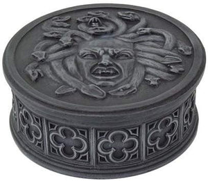 Pacific Giftware Medusa Gorgon Temptress Greek Mythology Lidded Trinket Jewelry Box 4 Inch
