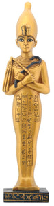 Shawabty with White Crown Egyptian Decoration Statue
