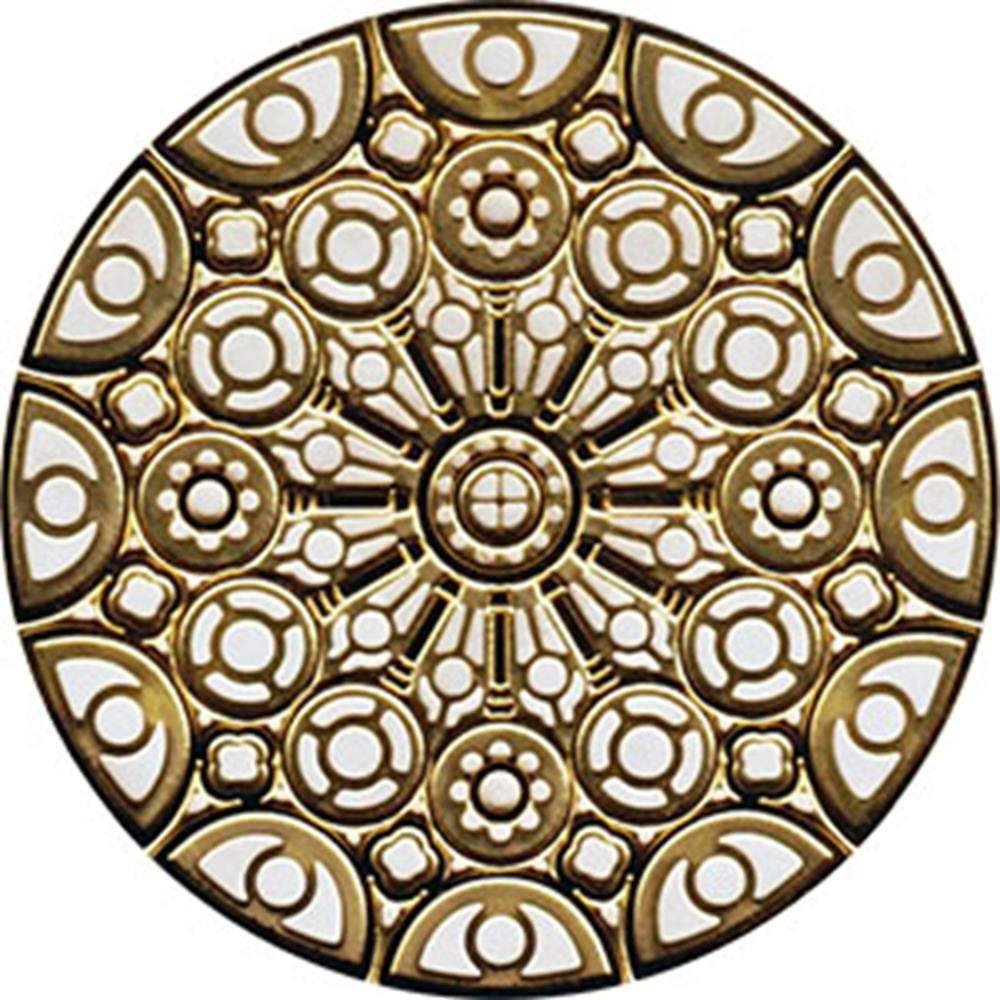 YTC Gold Colored Chartres Cathedral Rose Window Ornament Decoration