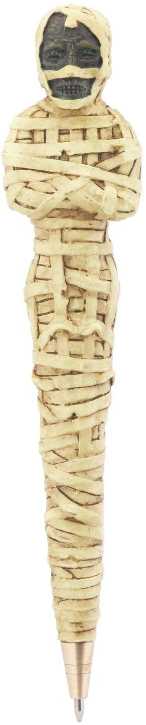 Ancient Egyptian Mummy Faded White Pen (Set of 6 Similar Designs)