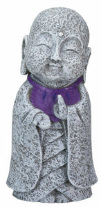 Ksitigarbha Jizo Ojizo Sama Japanese Figure, Purple