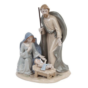 6.5 Inch The Holy Family Nativity Scene Ceramic Statue Figurine