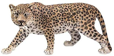 Pacific Giftware PT Large Size Realistic Look Statue Wildlife Leopard Cougar Decorative Resin Figurine