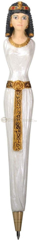 White Egyptian Cleopatra Pen Set