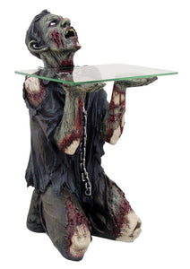 Decorative Scary Halloween Undead Zombie Figurine Table Statue Mesa Zomi Muerto