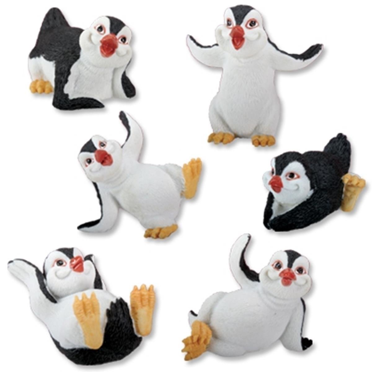 Penguins Collectible Figurine, Set of 6