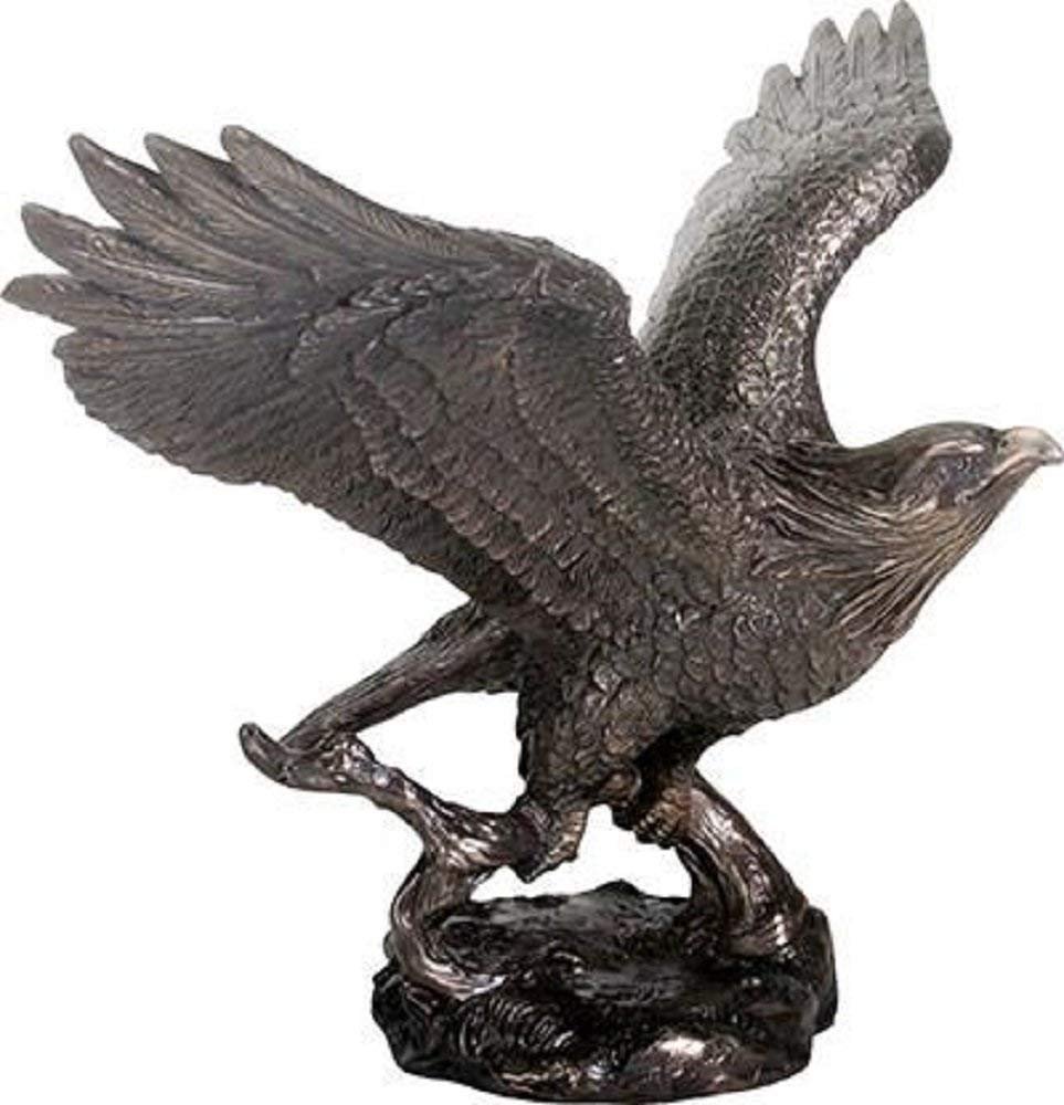 YTC Summit International Eagle Flying of Branch Statue Figurine Bird Animal Wildlife Decoration New
