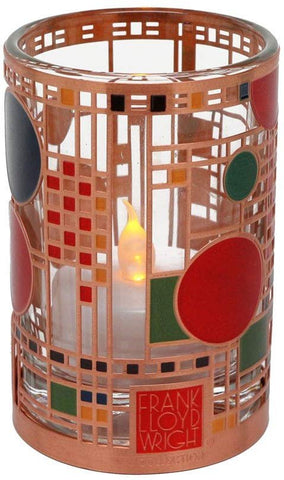 YTC 3.5 Inch Frank Lloyd Wright Collection Coonley Playhouse Votive Holder