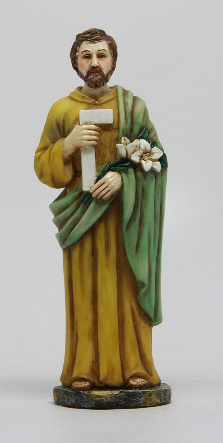 Saint Joseph Home Seller Kit Statue Figurine with Prayer Card