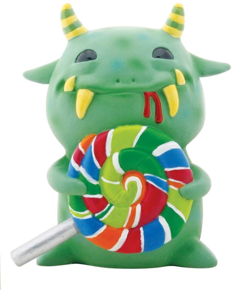 Green Mogu Mogu with Lollipop Figurine