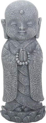 YTC Summit International Jizo Bodhisattva Monk Guardian of Travelers Holding Mala Figurine
