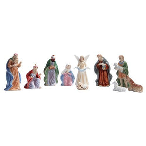 4 Inch Nativity Scene Characters Statue Figurines, Set of Eleven