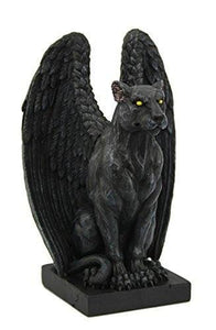Jaguar Winged Gargoyle Collectible Figurine 6 Inches Tall