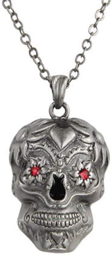 Pacific Giftware Day of Dead Skulls Necklace Jewelry