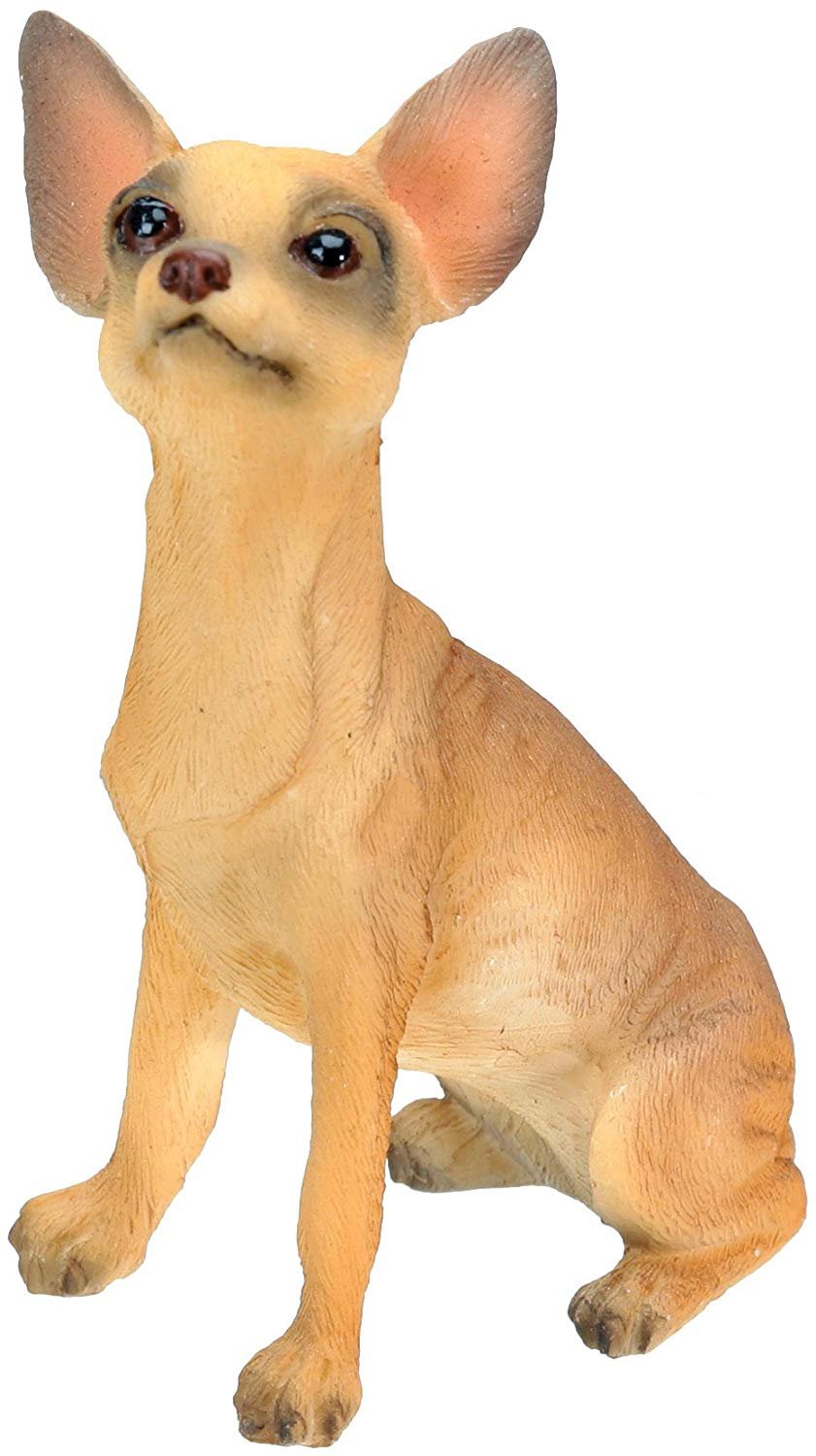 Chihuahua (Tan) Dog - Collectible Statue Figurine Figure Sculpture