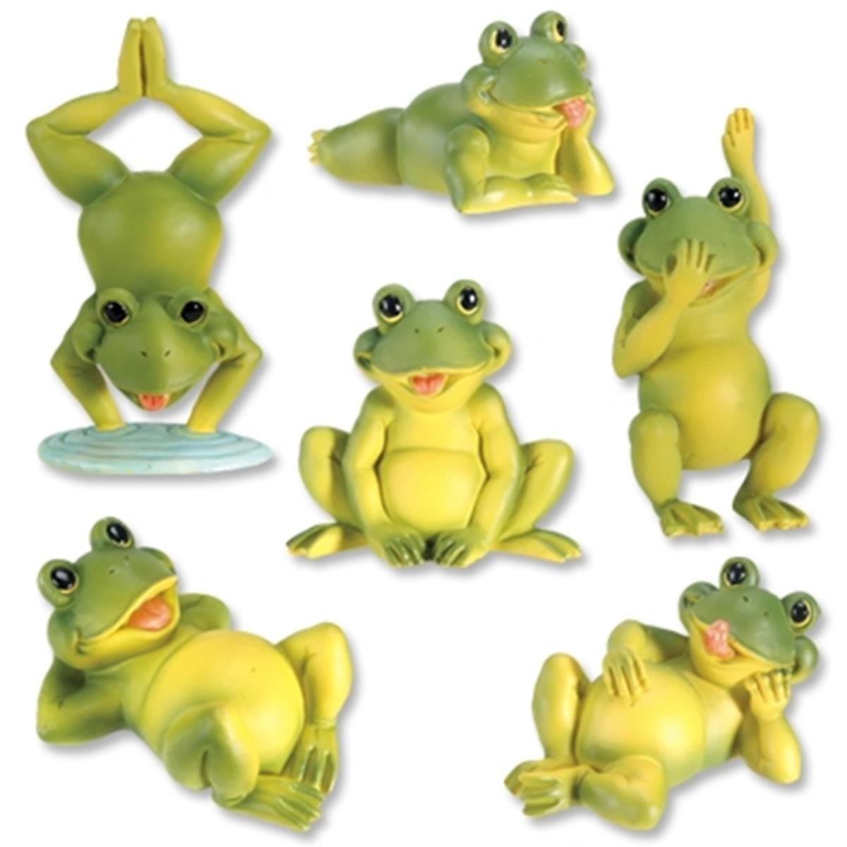 Frogs Collectible Figurine, Set of 6