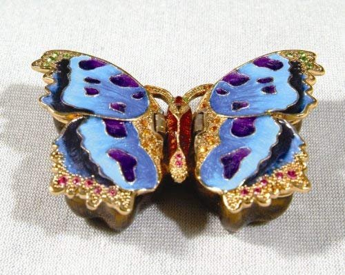 Butterfly bejeweled jewelry box 4