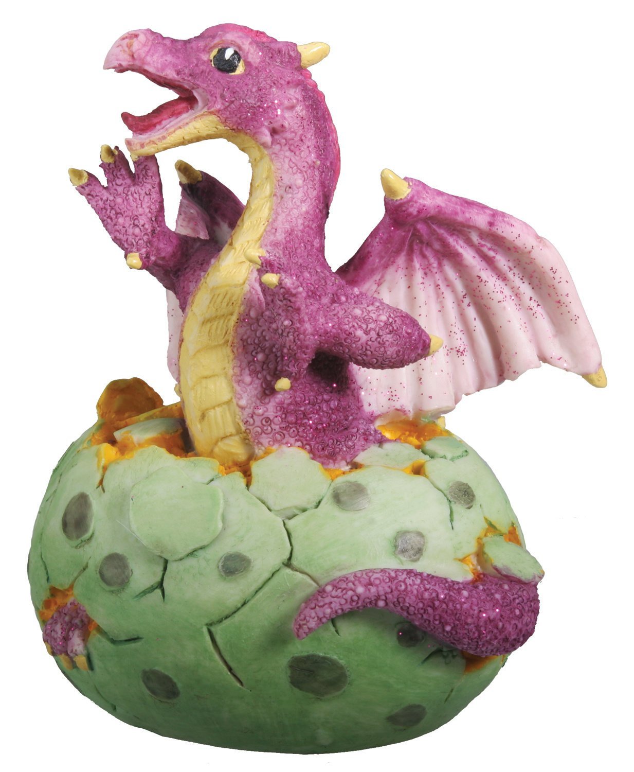 Purple Dragon Hatching Collectible Figurine