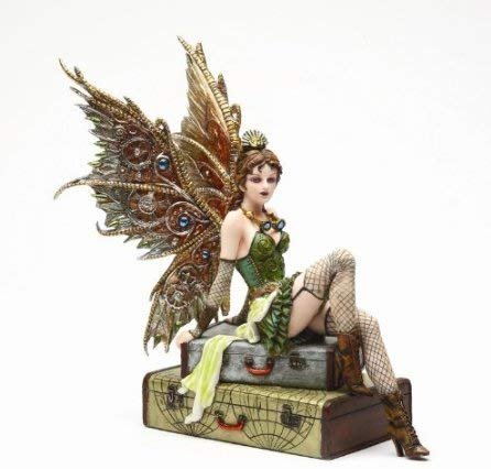 Steampunk Fairy Fairies Rebecca Air Voyage Girl Statue Figurine
