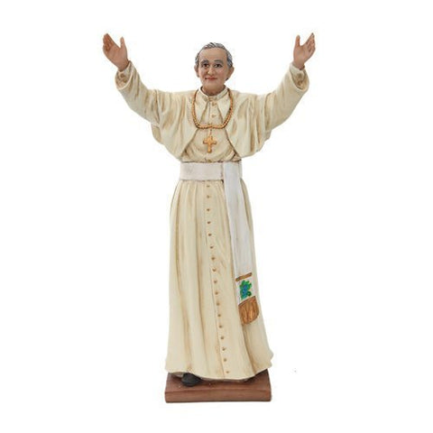 10.5 Inch Pope John Paul II Religious Resin Statue Figurine
