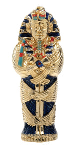 YTC King TUT Coffin Jeweled Box Collectible Egyptian Decoration Container