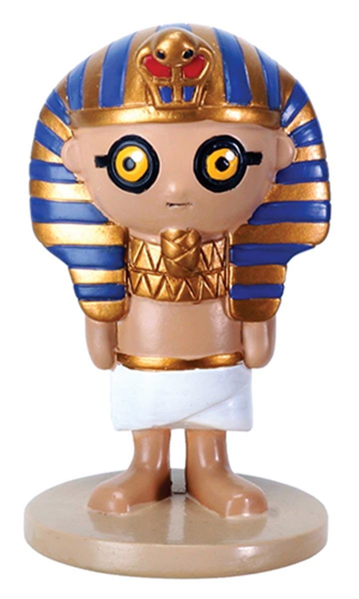 3.5 Inch Standing Weegyptians - Egyptian King Tut Figurine Display
