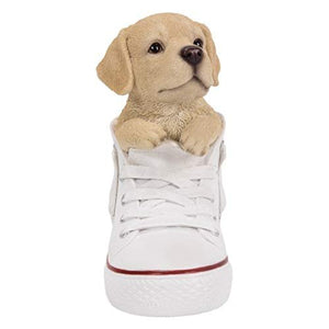 Pacific Giftware PT All Star Animal Labrador Puppy Dog in The Shoe Decorative Resin Figurine