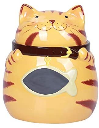 Pacific Giftware Fat Cat Cookie Jar Home Office Decor