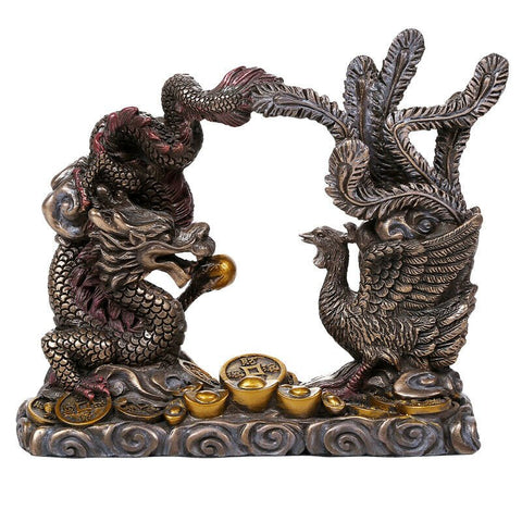 Pacific Giftware Feng Shui Dragon and Phoenix Celestial Perfect Couple...