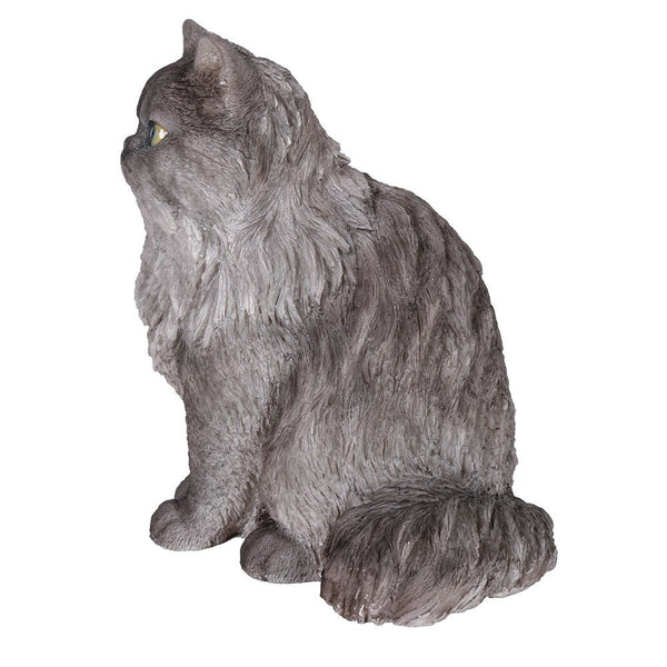 Realistic Persian Cat Collectible Home Decor Figurine