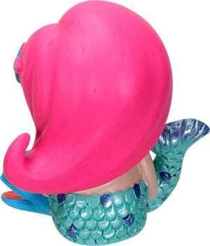 SUMMIT COLLECTION Furrybones Ariel Signature Skeleton in Mermaid Costume Beside Clam with Pearl
