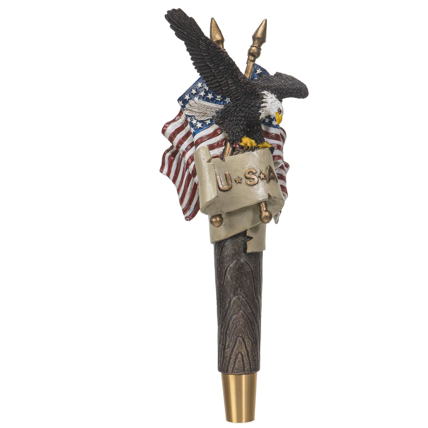 Great American Bald Eagle Figurine Sculpture Beer Tap Pull Handle