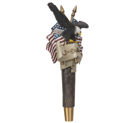 Great American Bald Eagle Figurine Sculpture Beer Tap Pull Handle