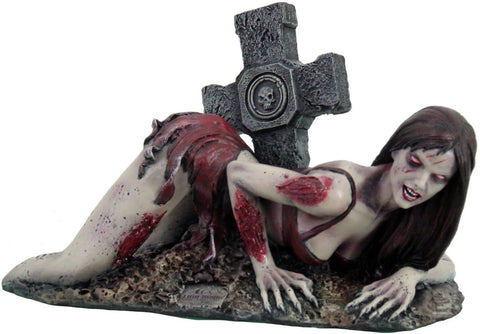 Zombie Girl with Cross by PTC