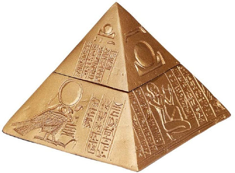 Egyptian Pyramid Jewelry Trinket Keepsake Box Container New