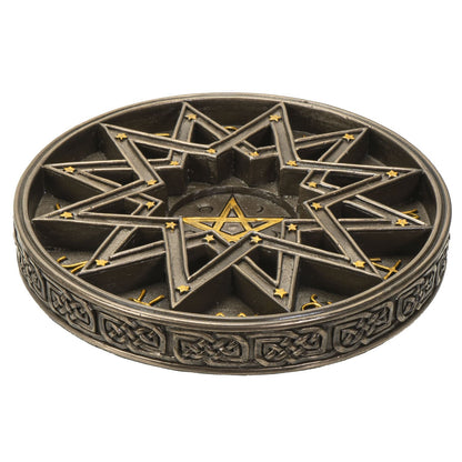 BOTEGA EXCLUSIVE Zodiac Signs Resin Candle Holder Figurine