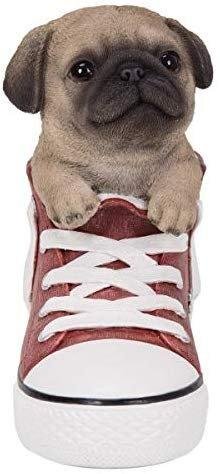 Pacific Giftware PT All Star Animal Pug Dog in The Shoes Decorative Resin Figurine