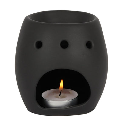 Pacific Giftware White Skull Aromatherapy Oil Burner Wax Warmer Tealight Holder